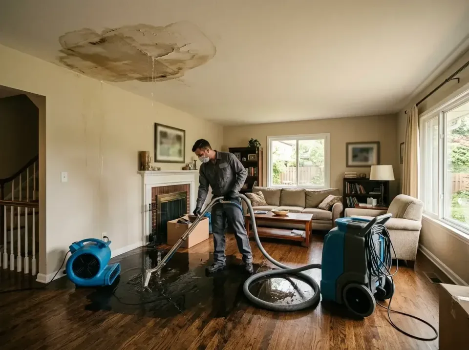attic-pipe-burst-ceiling-drip-008 — frequently asked questions, Water Damage Restoration & Carpet Care in Bayou L'Ourse, LA